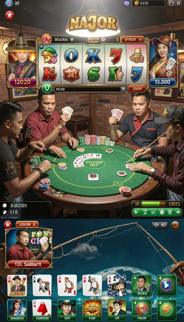 Beragam pilihan permainan menarik dalam aplikasi juarago App APK Terbaru.