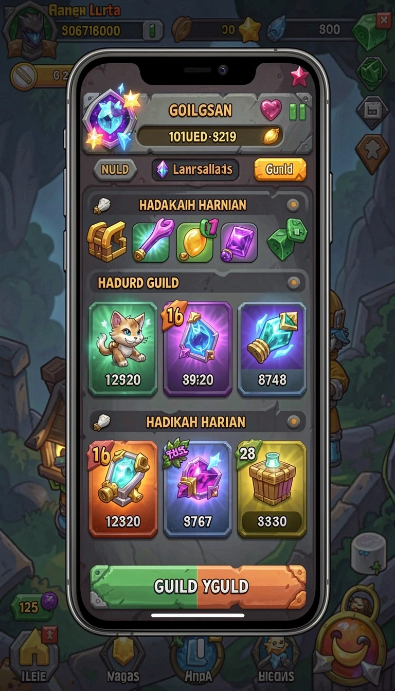 Beragam pilihan permainan menarik dalam aplikasi royal88 App APK Terbaru.